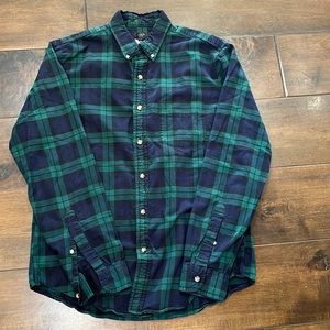 J Crew Oxford Flannel